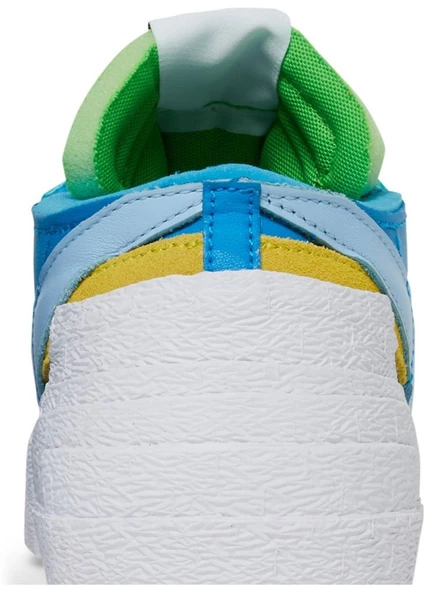 Nike Blazer Low Sacai KAWS Neptune Blue Spor Ayakkabı - Resim 7
