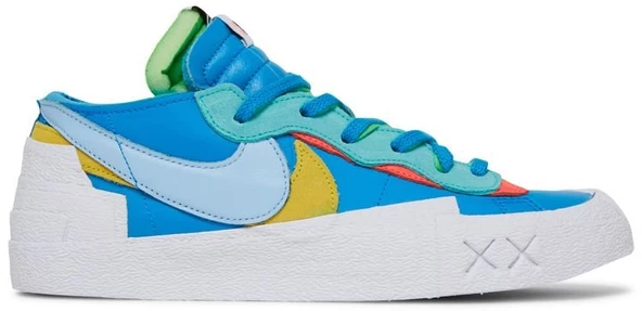 Nike Blazer Low Sacai KAWS Neptune Blue Spor Ayakkabı ürün görseli 1