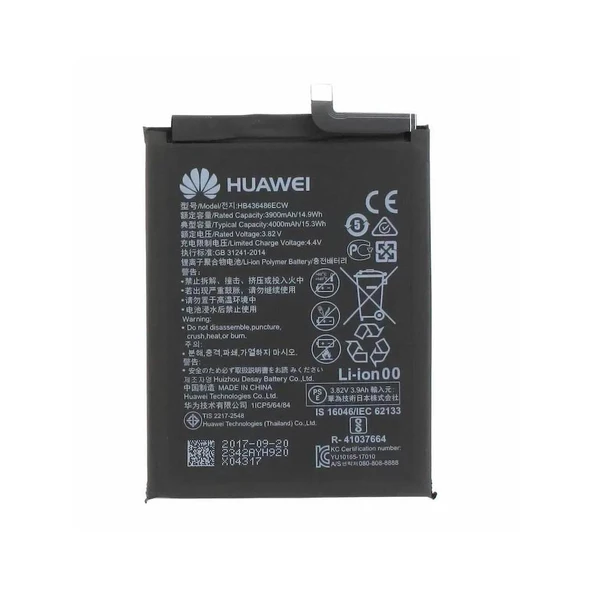 Huawei Y7 2019 Uyumlu İthal Pil