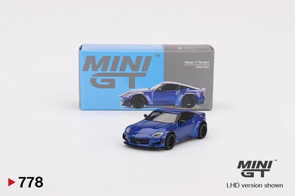 Mini GT Nissan Z Pandem Seiran Blue 778 ürün görseli