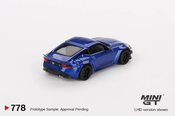 Mini GT Nissan Z Pandem Seiran Blue 778 - Resim 3