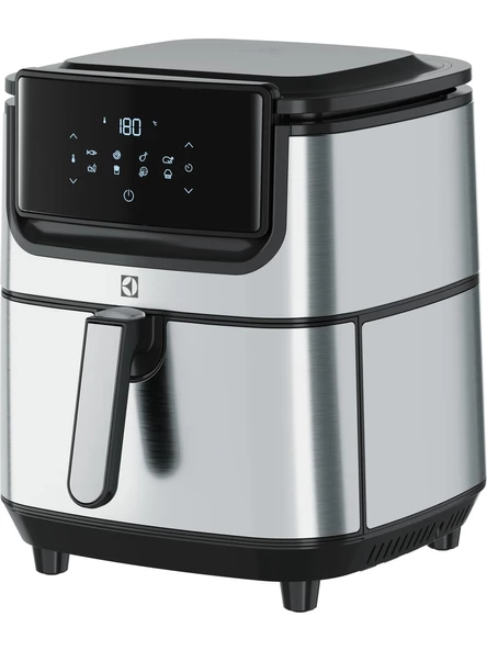 Electrolux E6AF1-6ST AirFryer 8 Programlı Dokunmatik LCD Ekranlı 7 Lt Sepet Kapasiteli, 5.4 Lt Kızartma Kapasitesi