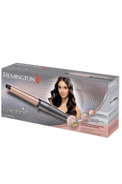 Remington CI83V6 Keratin Protect 19-28 mm Konik Saç Maşası - 2