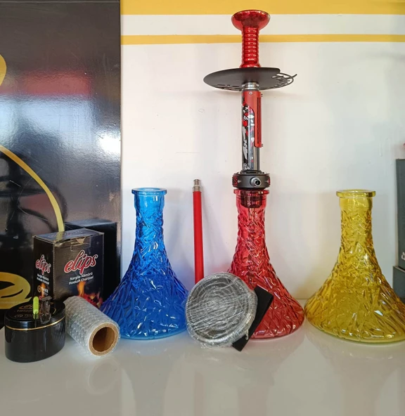 Elbomger Nargile Takımı Seti - 2