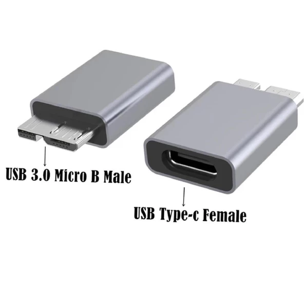 4570 Usb Type C To Micro B Usb Çevirici Dönüştürücü Adaptör - 2
