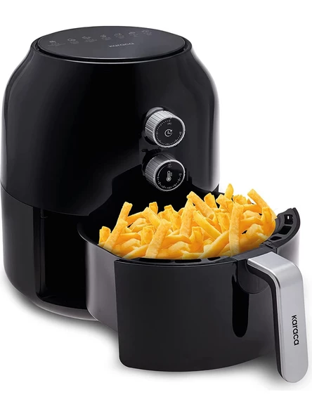 Karaca Foodrition Air Fryer Single Pan Black Fritöz - 3
