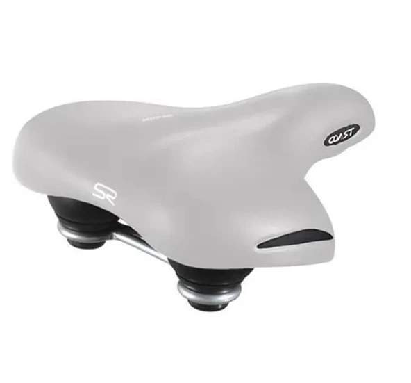 SELLE ROYAL COAST SELE ÇELİK RAY KELEPÇESİZ 250MM 230MM BEYAZ