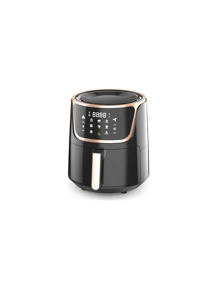 Upany Xxl Air Fryer 6,5 L Yağsız Fritöz Siyah - 5
