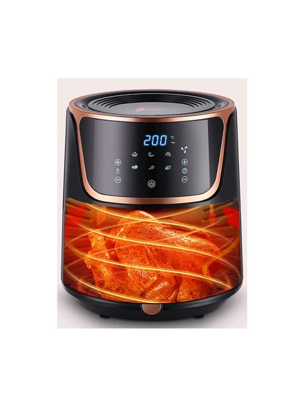 Upany Xxl Air Fryer 6,5 L Yağsız Fritöz Siyah - 3