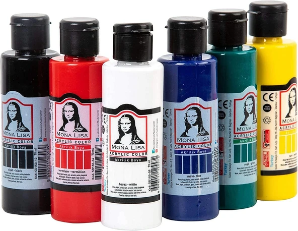 Südor Akrilik Boya Set 6 Renk 70 Ml Sd1006