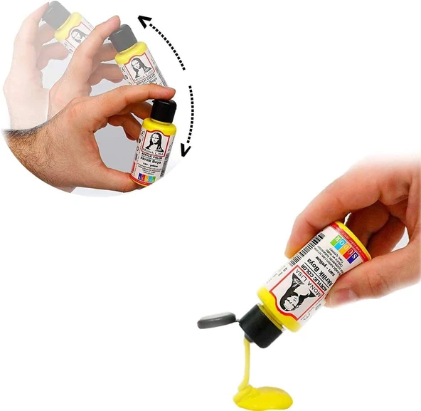 Südor Akrilik Boya Set 6 Renk 70 Ml Sd1006 - 4