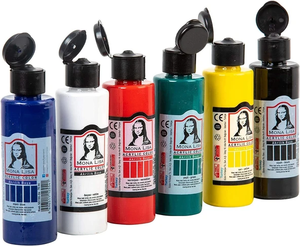 Südor Akrilik Boya Set 6 Renk 70 Ml Sd1006 - 3