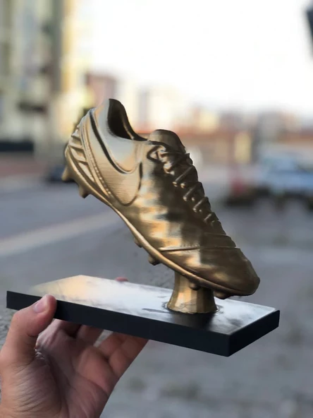 Golden Boot Award Fifa Altın Ayakkabı Ödülü Altın Rengi 20 cm