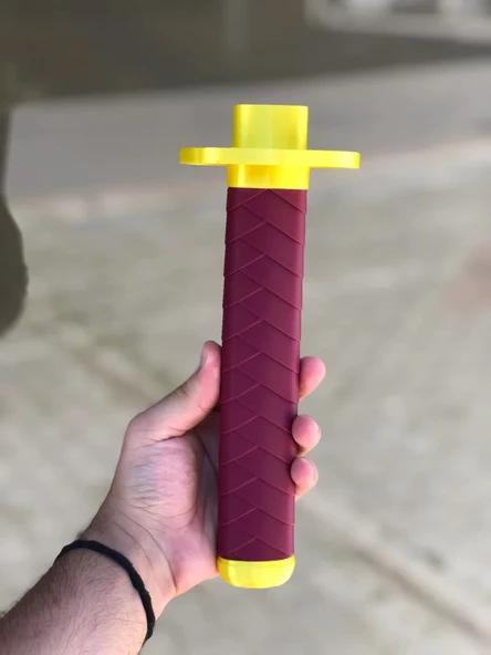 Jujutsu Kaisen Katana Sword Kılıç 90 cm Katlanabilir Sağlam Plastik Açılıp Kapanabilen Katana - 5
