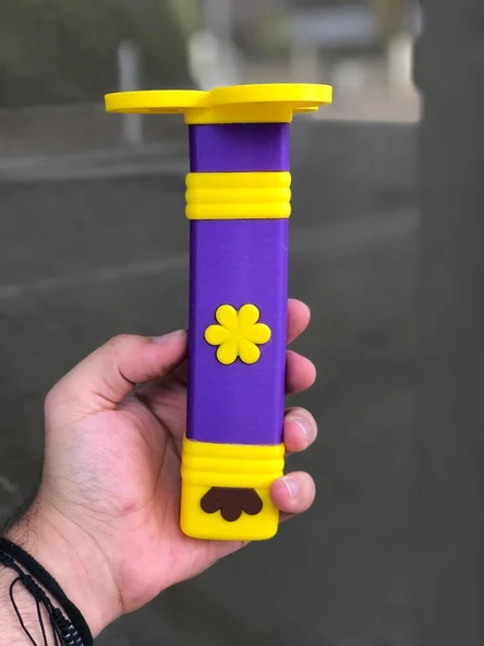 Enma Katana Sword 85 cm Katlanabilir Sağlam Plastik Açılıp Kapanabilen Katana - 3