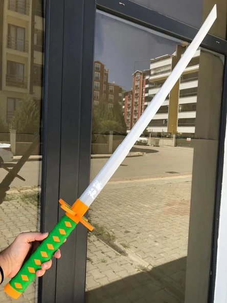 Kocho Shinobu Katana Sword Kılıç 95 cm Katlanabilir Açılıp Kapanabilen Katana Demon Slayer