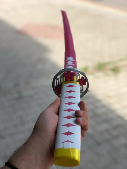 Kanao's Katana Sword Kılıç 95 cm Katlanabilir Sağlam Plastik Açılıp Kapanabilen Katana Demon Slayer - 3