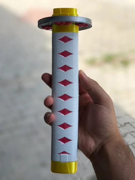 Kanao's Katana Sword Kılıç 95 cm Katlanabilir Sağlam Plastik Açılıp Kapanabilen Katana Demon Slayer - 4