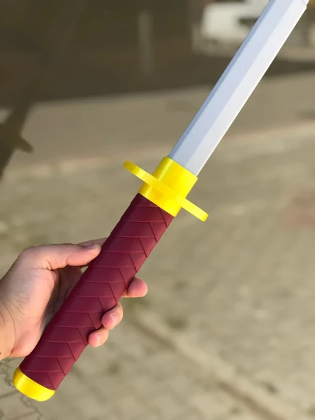 Jujutsu Kaisen Katana Sword Kılıç 90 cm Katlanabilir Sağlam Plastik Açılıp Kapanabilen Katana