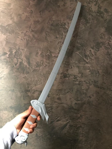 Yasuo Katana Sword Kılıç 75 cm Katlanabilir Sağlam Plastik Açılıp Kapanabilen Katana