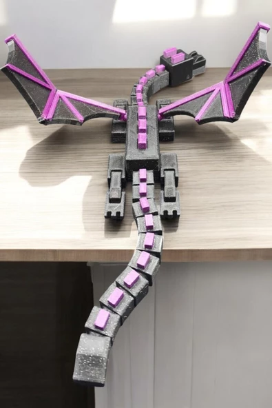 Minecraft Ender Dragon Figürü Ejderha - 5