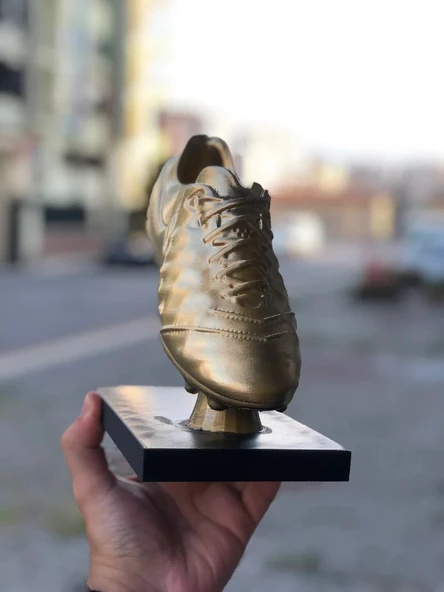 Golden Boot Award Fifa Altın Ayakkabı Ödülü Altın Rengi 20 cm - 2