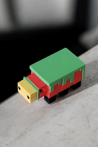 Minecraft 7 cm Sniffer Figür Dekoratif Obje