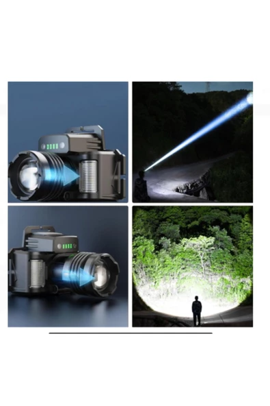 Watton SENSÖRLÜ CREE TG LED ŞARJLI KAFA LAMBASI WATTON WT-625 - 8