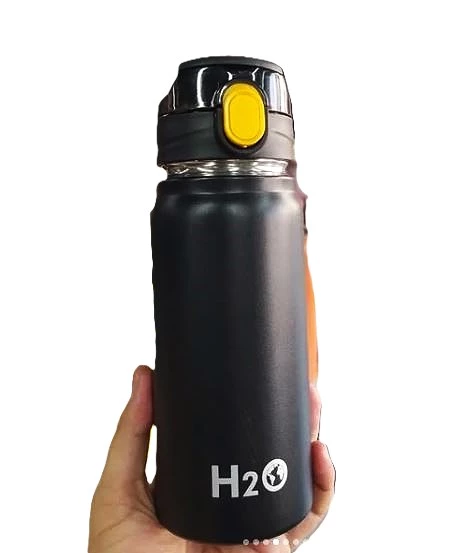 Tohana 600 ML Termsos Matara Siyah H2O76049 H2o - Resim 2