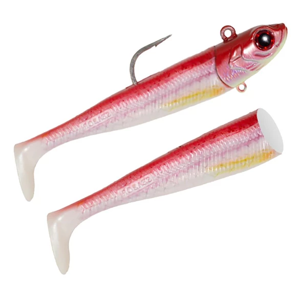Seabor Deep Fake 16cm 100gr 2+1 Off Shore Silikon Yem  Orange UV