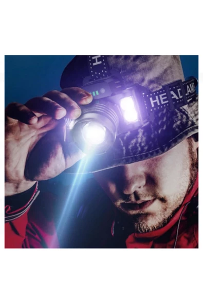 Watton SENSÖRLÜ CREE TG LED ŞARJLI KAFA LAMBASI WATTON WT-625 - 5