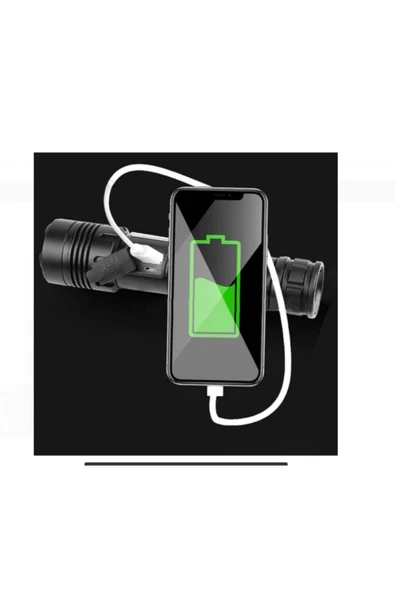 Watton 7 Mod TX6 POWERBANK PROFESYONEL EL FENERİ WATTON WT-624 - 6