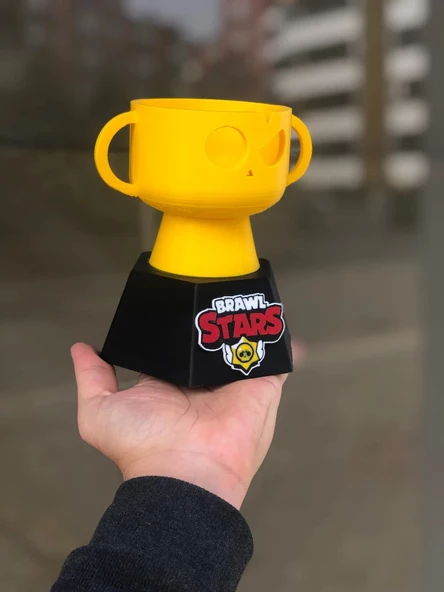 Brawl Stars Trophy Kupa Cup Figür 15 cm - 2