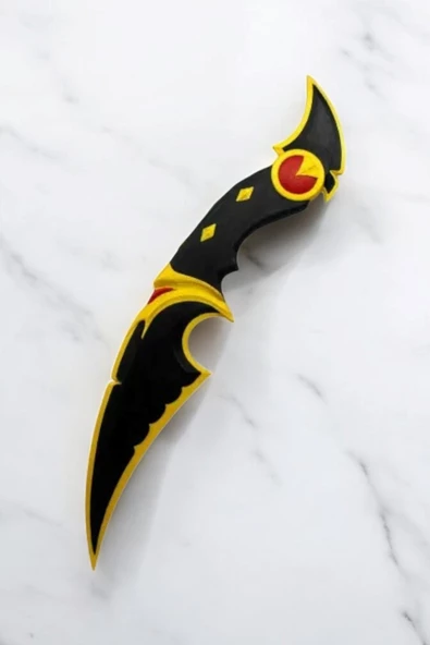 Valorant Ruin Dagger Altın Afet Hançer Bıçak 25 Cm Sağlam Yüzey Kalitesi - 3