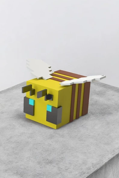 Minecraft 5 cm Arı Bee Figür Dekoratif Obje