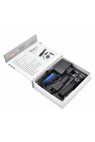 Watton Güçlü Cep Feneri Wt-089 - 5
