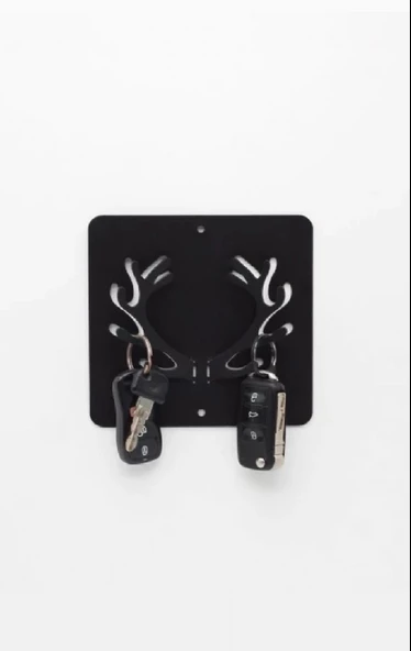 Dal Desenli Anahtarlık Askısı, Geyik Boynuzu Anahtar Askısı, Anahtar Askısı