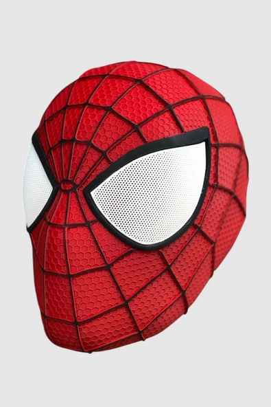Spiderman Örümcek Adam Maskesi Marvel Mıknatıslı Giyilebilir Gerçekçi - 4