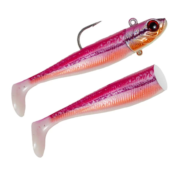 Seabor Deep Fake 16cm 100gr 2+1 Off Shore Silikon Yem  Pink UV