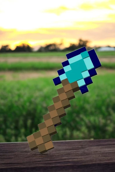 Minecraft 20 Cm Shovel Kürek Dekoratif Obje