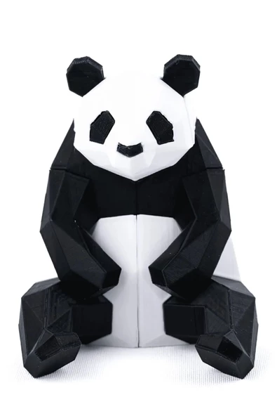 Panda Mıknatıslı 3D Yapboz Puzzle Çevre Dostu Eğitici Oyuncak