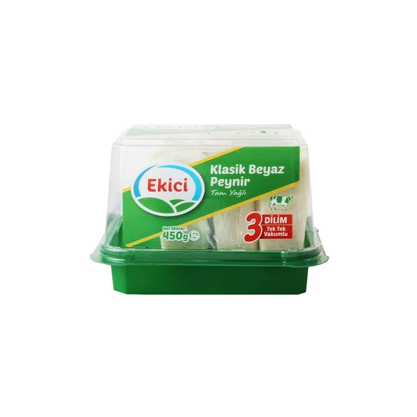 Ekici Beyaz Peynir 450gr Klasik Tam Yağlı