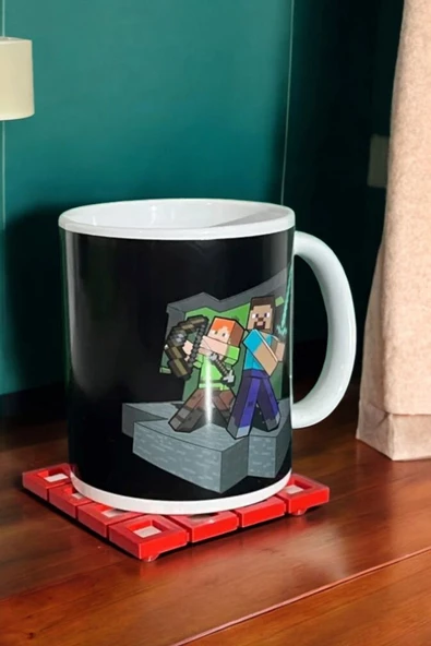 Minecraft TNT Kalemlik 8 cm Kalem Kutusu Dekoratif Obje - 4