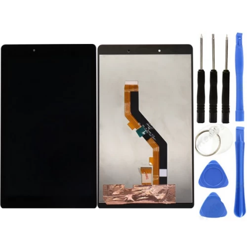 Samsung Galaxy Tab A8 SM-T290F Uyumlu HK Dokunmatik Set Siyah + Tamir Seti