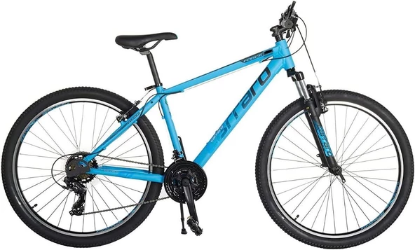 Carraro Force 900 29" Jant 21 Vites Alüminyum Gövde V-fren 48Cm Kadro Dağ Bisikleti Mat Açık Mavi
