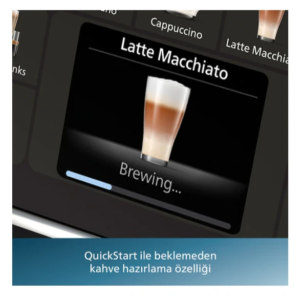 Philips LatteGo 5500 Serisi EP5544/80 Tam Otomatik Espresso Makinesi - 4