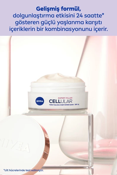 Nivea Hyaluron Cellular Filler Gündüz Kremi Sıkılaştırıcı SPF30 50 ml - 3