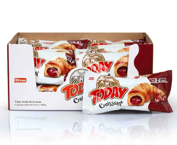 Today Kruvasan Vişneli 40 Gr. 20 Adet (1 Kutu)
