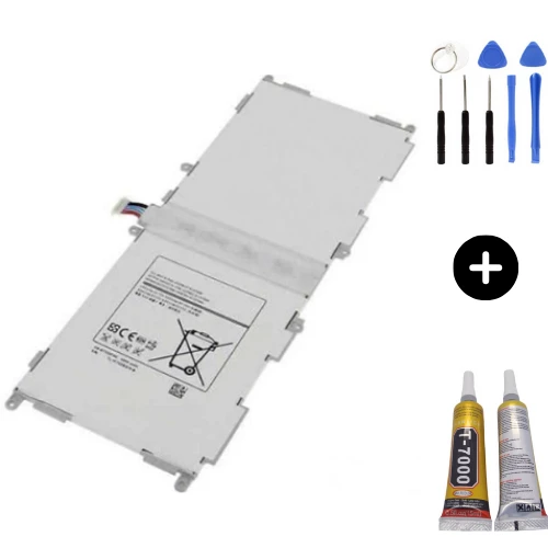 Samsung Galaxy Tab 4  SM-T530 Uyumlu A Kalite Batarya Pil + Montaj Seti