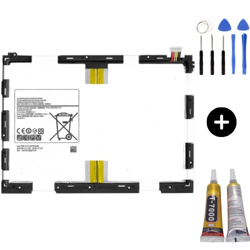 Samsung Galaxy Tab A 9.7 SM-T550 Uyumlu A Kalite Batarya Pil + Montaj Seti